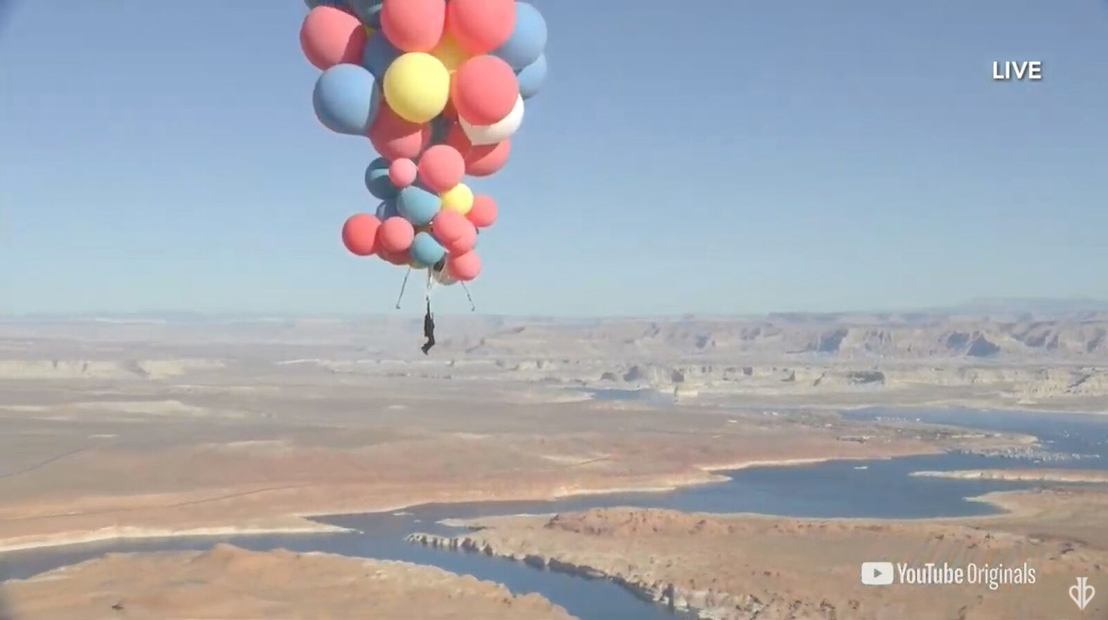 David Blaine balloons